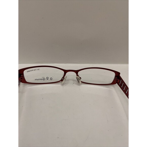 OGI Eyeglasses Titanium 5210 1105 Designer Demo Lens Red 51-17-135 - Picture 7 of 7